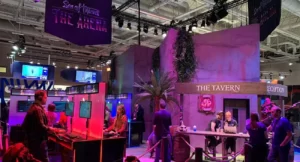 Triangle worked with Twitch to deliver their TwitchCon Eu in Berlin's City Cube, Germany. Global offices in the USA (America), UK (United Kingdom), Europe and UAE (Dubai).